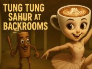 Mchezo Tung Tung Sahur kwenye vyumba vya nyuma online