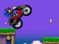Mchezo Sonic Ninja Pikipiki  online