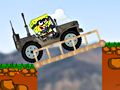 Mchezo Spongebob hatari jeep  online
