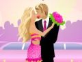 Mchezo Barbie na Ken wakibusu  online