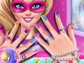 Mchezo Superhero Doll Manicure online