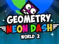 Mchezo Geometry Neon dash dunia 2  online