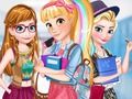 Mchezo Wasichana Disney Kurudi Shule  online