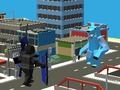 Mchezo Mji wa Smashy: Vita vya Monster  online