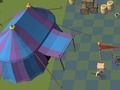 Mchezo Ndoto ya Blocky vita Simulator  online