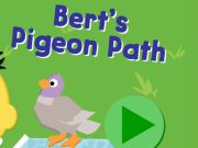 Mchezo 123 Sesame Anwani: Bert's Pigeon Path  online
