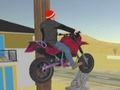 Mchezo Kuendesha gari la pikipiki ngumu 3d  online