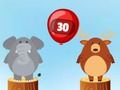 Mchezo Balloons ya jungle rounding  online