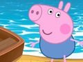 Mchezo Piggy Kuangalia Kwa Barabara ya Bahari  online