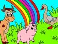 Mchezo Coloring Pets Mashamba  online