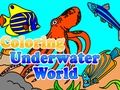 Mchezo Kuchora Coloring Underwater World  online