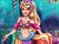 Mchezo Ellie Mermaid vs Princess online