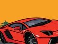 Mchezo Kitabu cha kuchorea Lamborghini  online
