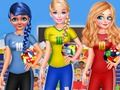 Mchezo BFF Princess Vote Kwa Fainali za Quarter za FIFA 2018  online