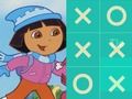 Mchezo Dora tic tac toe online
