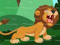 Mchezo Jigsaw ya Simba yenye nguvu  online