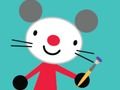 Mchezo Arty Mouse & Friends Coloring Kitabu  online