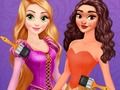 Mchezo Disney Princess: Nguo za upinde wa mvua  online