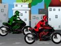 Mchezo Mbio za pikipiki za hisabati: algebra  online