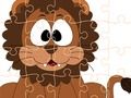 Mchezo Cartoon Wanyama Puzzle  online