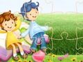 Mchezo Watoto wa Cartoon Jigsaw  online