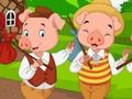 Mchezo Nguruwe ya Jigsaw Family  online