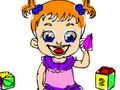 Mchezo Kurudi Shule: Colora ya Doll ya watoto  online