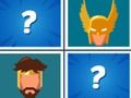 Mchezo Mchezo wa kumbukumbu ya Superhero  online