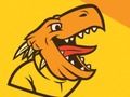 Mchezo Kuweka rangi ya shujaa wa Dinosaur  online