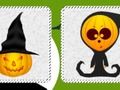Mchezo Kumbukumbu ya watoto Mchezo Halloween  online