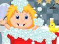 Mchezo Mtoto wa Jigsaw ya Bath  online