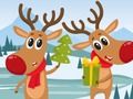 Mchezo Krismasi Deer Jigsaw  online