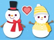 Mchezo Upendo Snowballs Xmas  online
