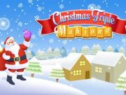 Mchezo Krismasi mara tatu Mahjong  online