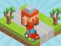 Mchezo Barabara ya blocky  online
