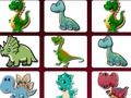 Mchezo Changamoto ya kumbukumbu ya Cartoon Dinosaur  online