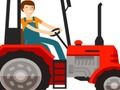 Mchezo Matrekta ya Shamba la Katuni  online