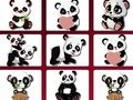 Mchezo Changamoto ya Kumbukumbu ya Panda nzuri  online