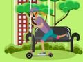 Mchezo Scooter ya umeme hupanda jigsaw  online