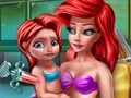Mchezo Chanjo za Mtoto wa Mermaid  online