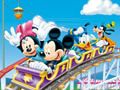 Mchezo Mickey katika rollercoaster - Weka vizuizi  online
