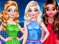 Mchezo Siku ya Princess Collage isiyo ya kawaida  online