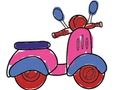 Mchezo Mchezo wa Scooter Ride Coloring  online