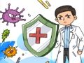 Mchezo Dhidi ya Coronavirus Slide  online