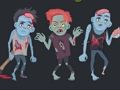 Mchezo Zombies na Mifupa Rangi  online