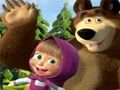 Mchezo Masha na Doa Bear Tofauti  online