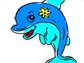 Mchezo Kitabu cha kuchorea cha Dolphin  online