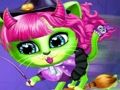 Mchezo Inatisha makeover Halloween Saluni ya wanyama kipenzi  online