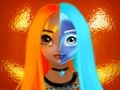 Mchezo Mafunzo ya Princess Halloween Halfaces Mafunzo  online
