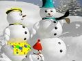 Mchezo Wakati wa Familia ya Snowman  online